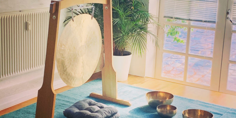 Klangskåle og gong meditation